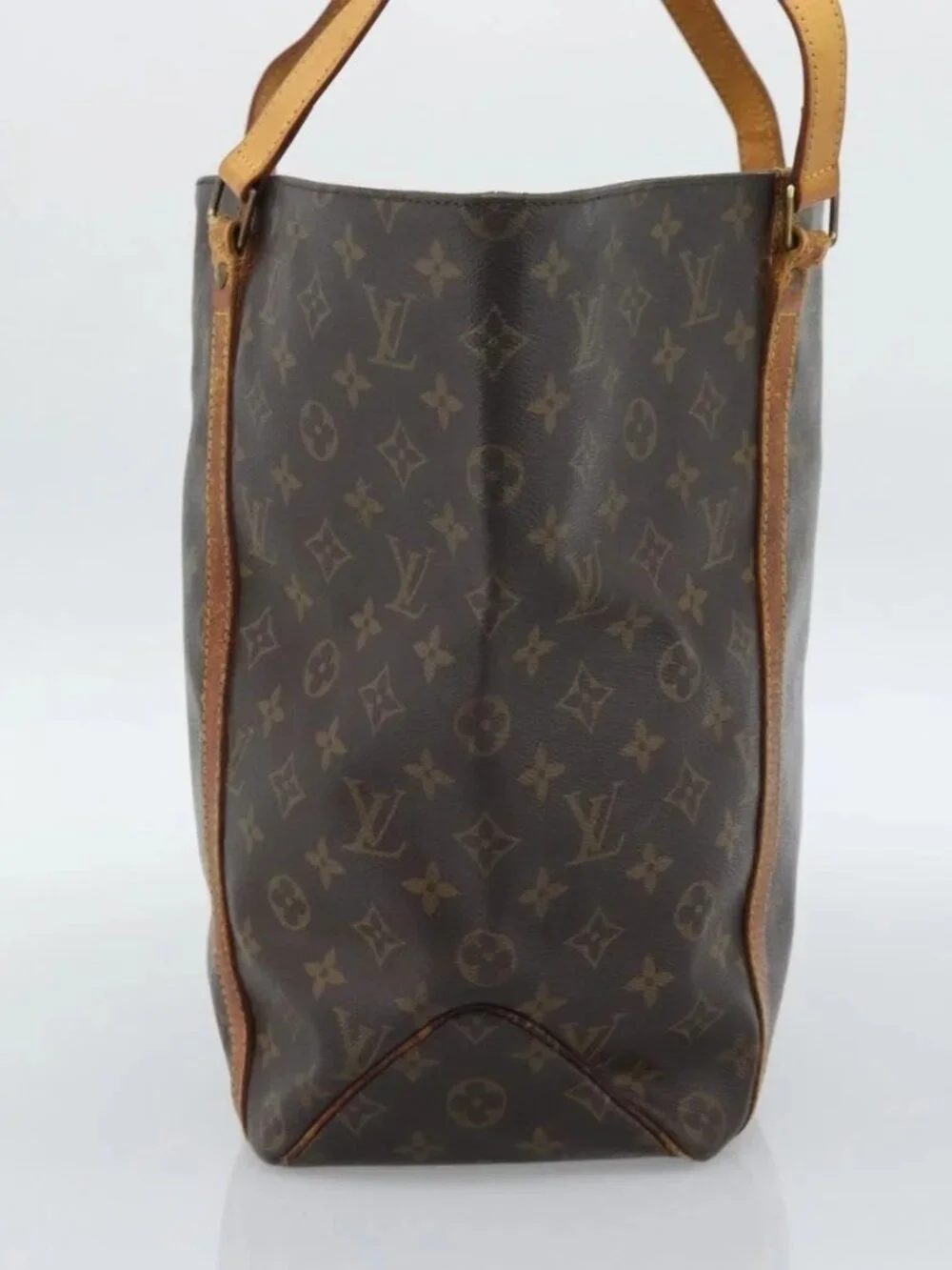 LOUIS VUITTON Monogram Sac Shopping Tote Bag M51108 LV Auth bs35832